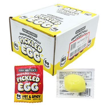Van Holtens Unapologetically Hot Pickled Eggs 20ct Box