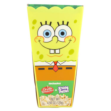 Christmas Spongebob Mini Popcorn Gift Set 4.57oz