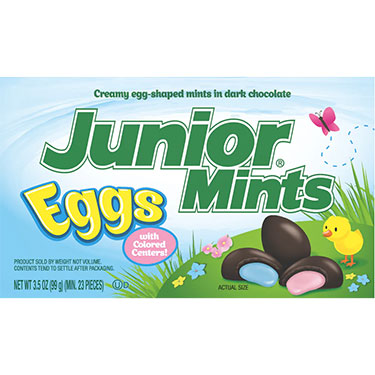 Junior Mints Eggs 3.5oz Box