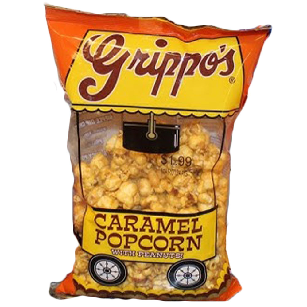 Grippo's Caramel Popcorn 7oz Bags 12ct