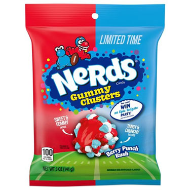 Nerds Gummy Clusters Berry Punch Rush 5oz Bag