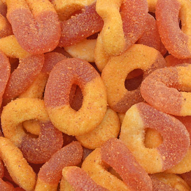 Jovy Chamoy Watermelon Gummy Rings 1 Lb