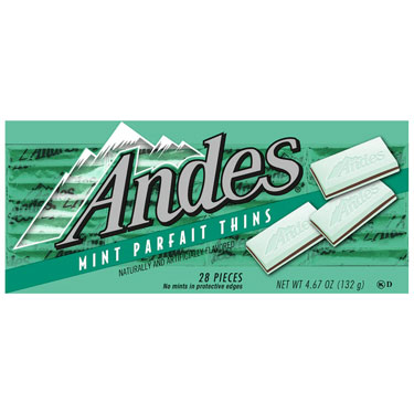 Andes Mint Parfait Thins 4.67oz Box