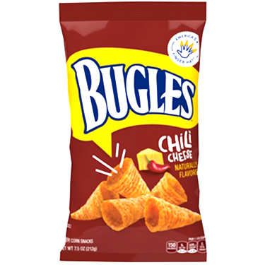 Bugles Chili Cheese 3oz 6ct Box