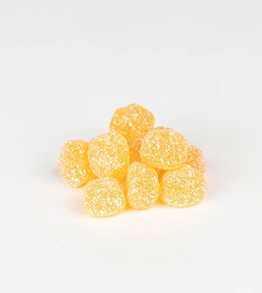 Gustafs Sour Buttons Peach 1 Lb