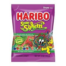 Haribo Sour Sqhetti 5oz Bag 12ct Box