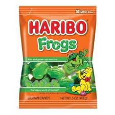 Haribo Frogs 5oz Bag 12ct Box