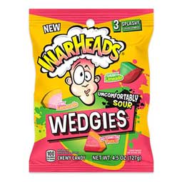 Warheads Wedgies 4.5oz Bag