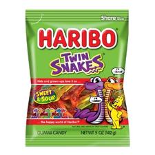 Haribo Twin Snakes 5oz Bag 12ct Box