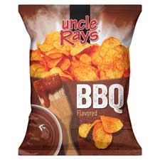 Uncle Rays Potato Chips BBQ 4.5oz 10ct