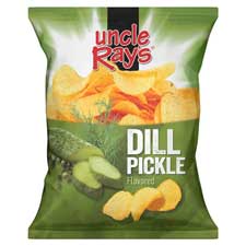 Uncle Rays Potato Chips Dill Pickle 3oz 12ct