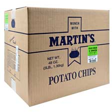 Martins Sour Cream and Onion Potato Chips 3 Lb