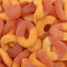 Jovy Chamoy Watermelon Gummy Rings 1 Lb