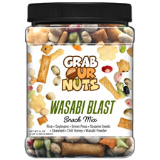 Grab Our Nuts Wasabi Blast Snack Mix 14oz