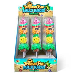 Alberts Tropical Fun Mallo Kabobs 12ct Box