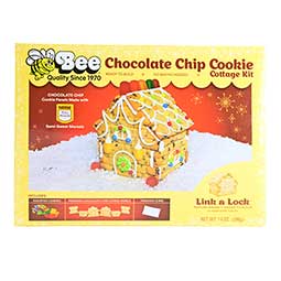 Bee Christmas Chocolate Chip Cookie Cottage Kit 14oz