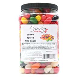 Candy Retailer Jumbo Jelly Beans Spiced 5 Lb