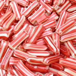 Cavalier Candies Peppermint Straws Hard Candy 1Lb