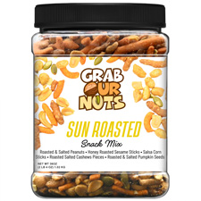 Grab Our Nuts Snack Mix Sun Roasted 36oz Jar