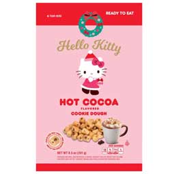 Hello Kitty Hot Cocoa Flavored Cookie Dough 8.5oz Pouch
