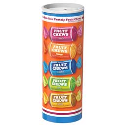Tootsie Roll Fruit Chews 5.7oz Bank
